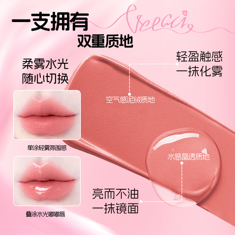 Veecci Three-Ended Velvet Lipstick & Gloss