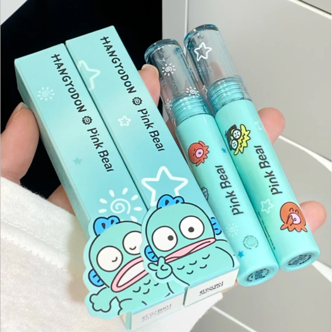 Pink Bear X Hangyodon Non-stick Lip Gloss