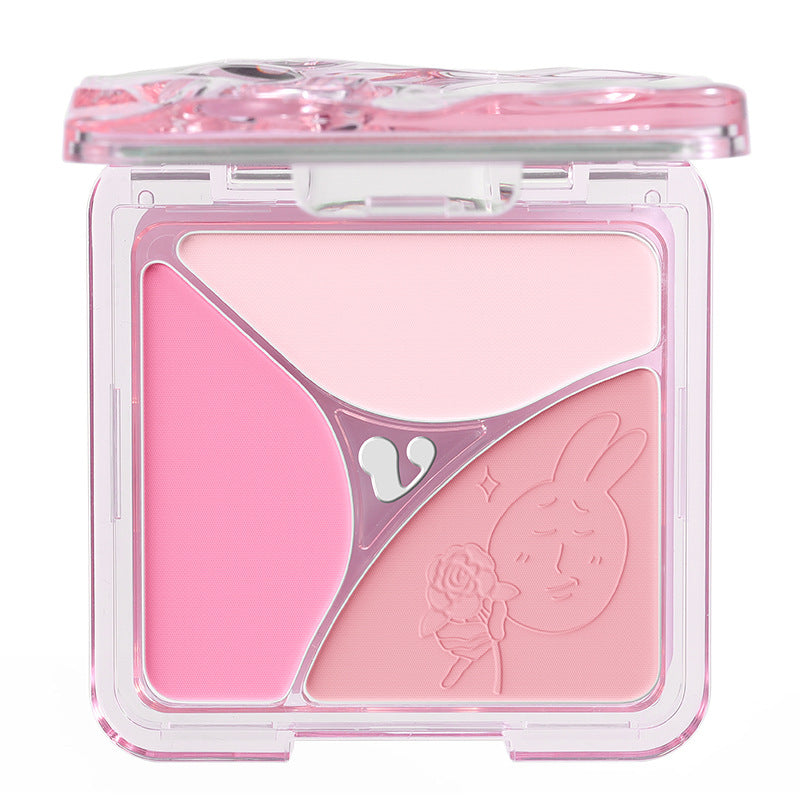 Veecci x My Friend Rabbit 3-shade Powder Blush Palette