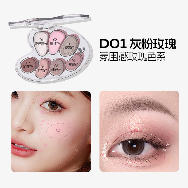VEECCI 7-shade Eyeshadow Palette