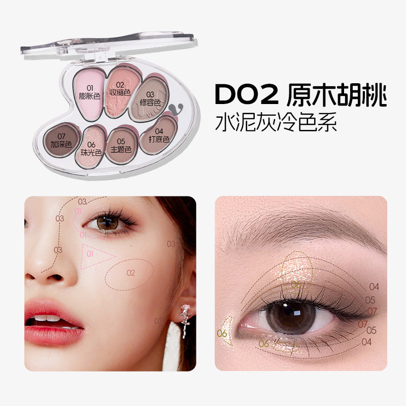 VEECCI 7-shade Eyeshadow Palette