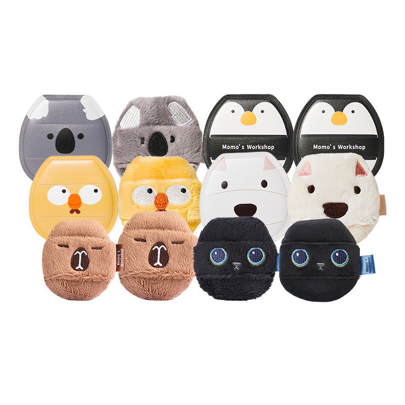 Momo's Workshop Animal Series Foundation & Powder Puff Duo