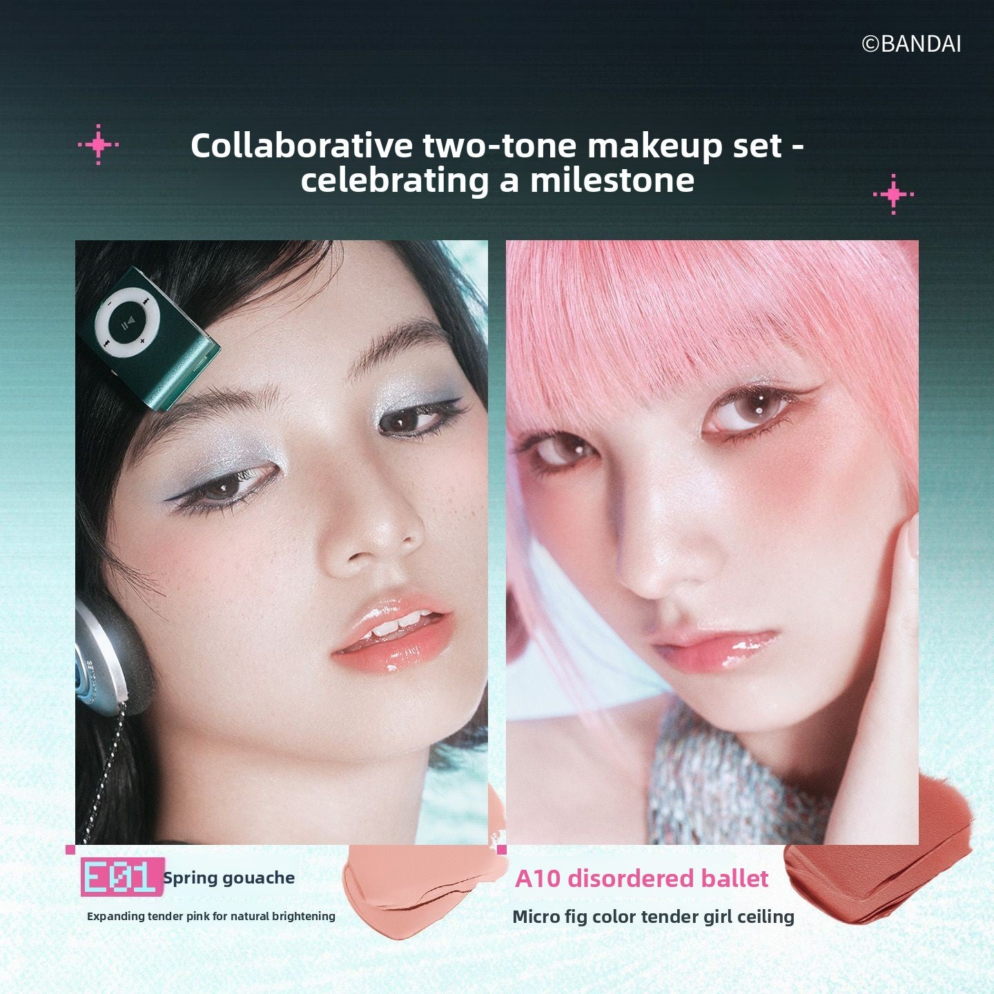 Little Ondine x Tamagotchi Multi-Use Blush Stick
