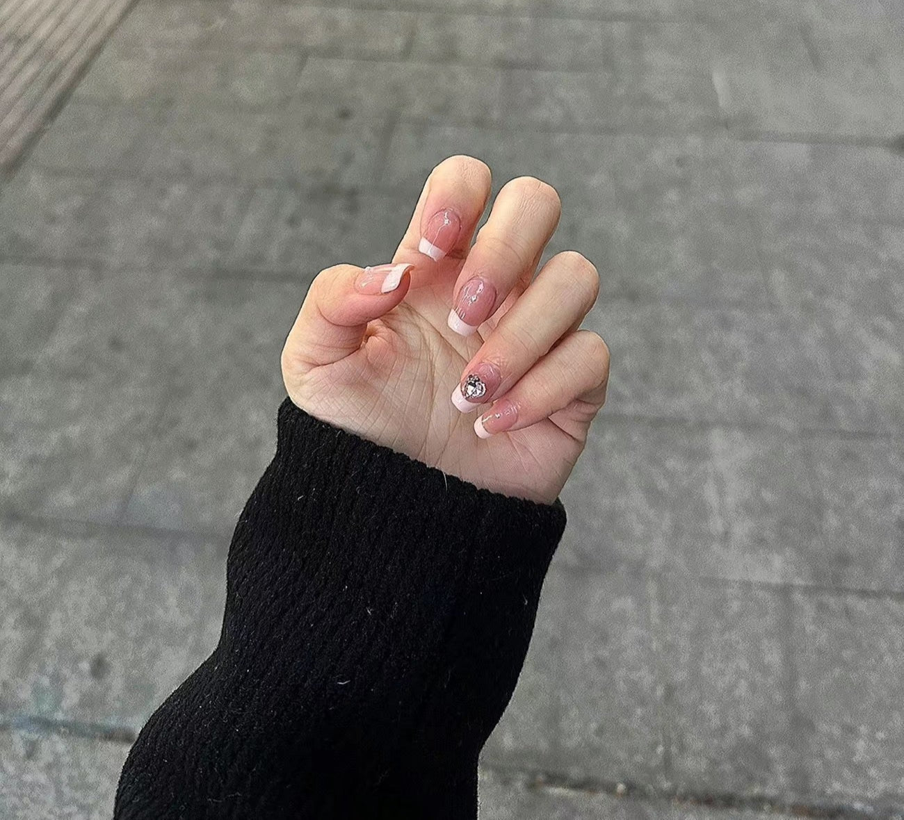 Short French Handmade Press On Nails (2 styles)