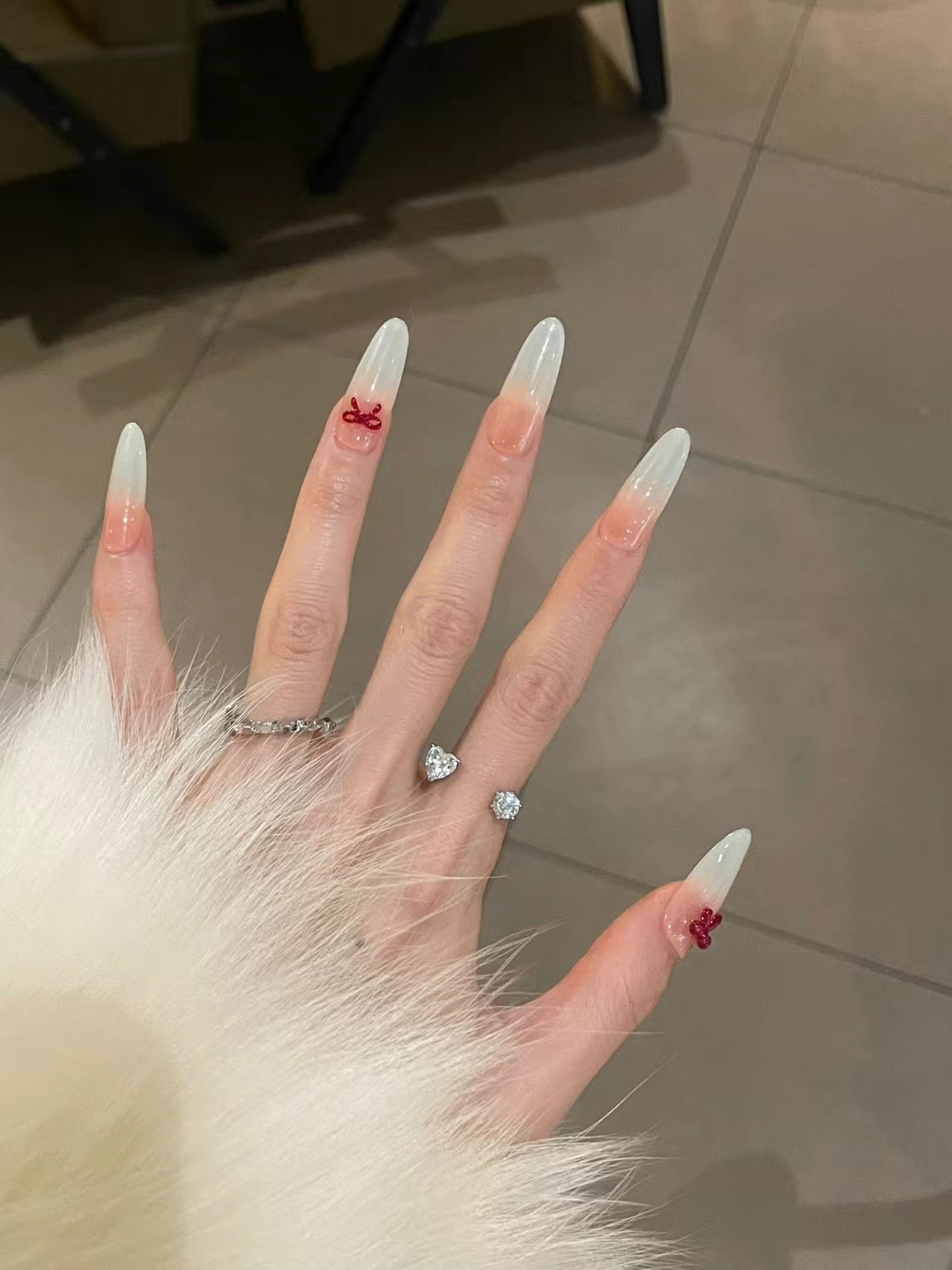 Nude Long Handmade Press Ons (2 styles)