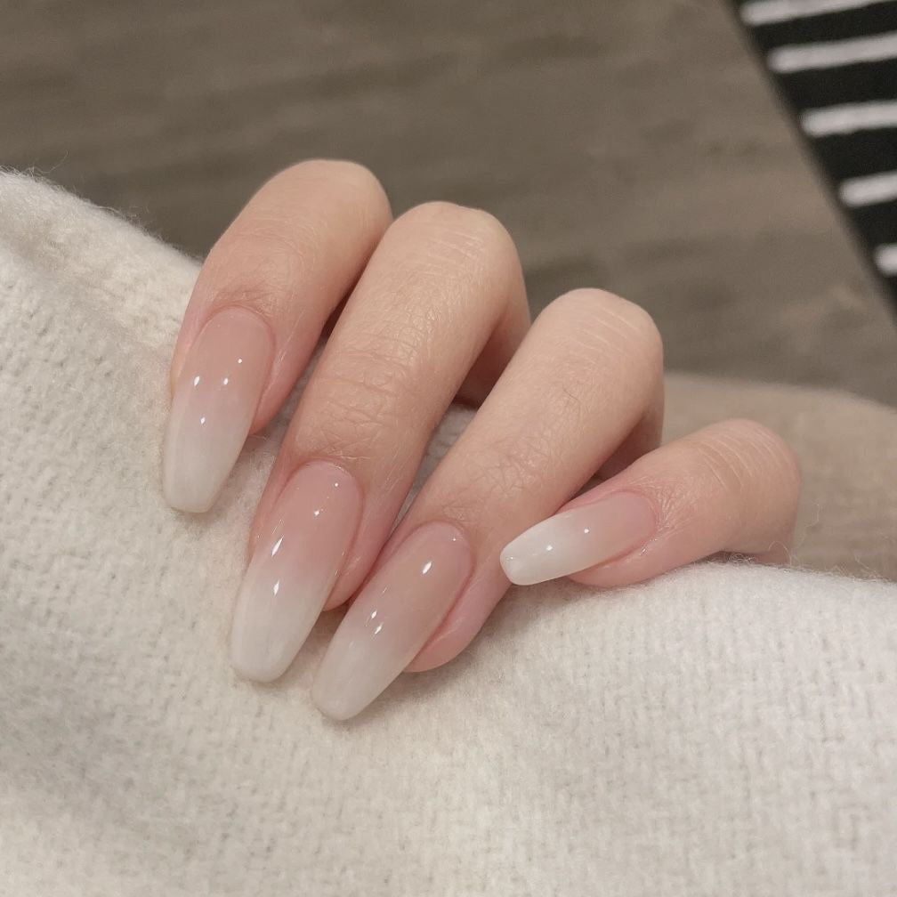 Nude Long Handmade Press Ons (2 styles)