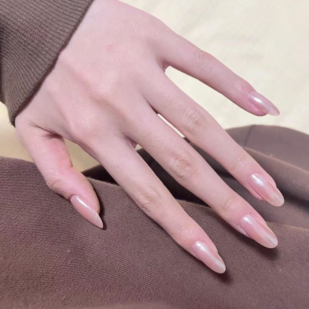 Hailey's Glazed Donut Handmade Press Ons