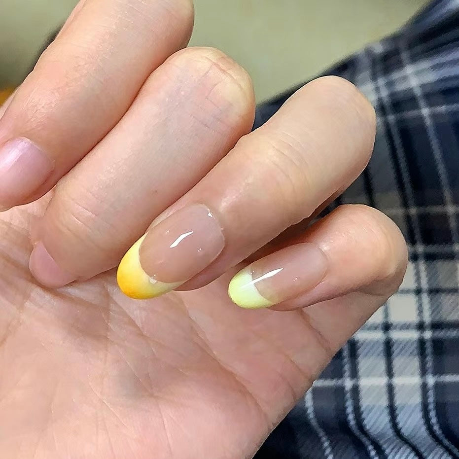 Spring Jello Handmade Press On Nails