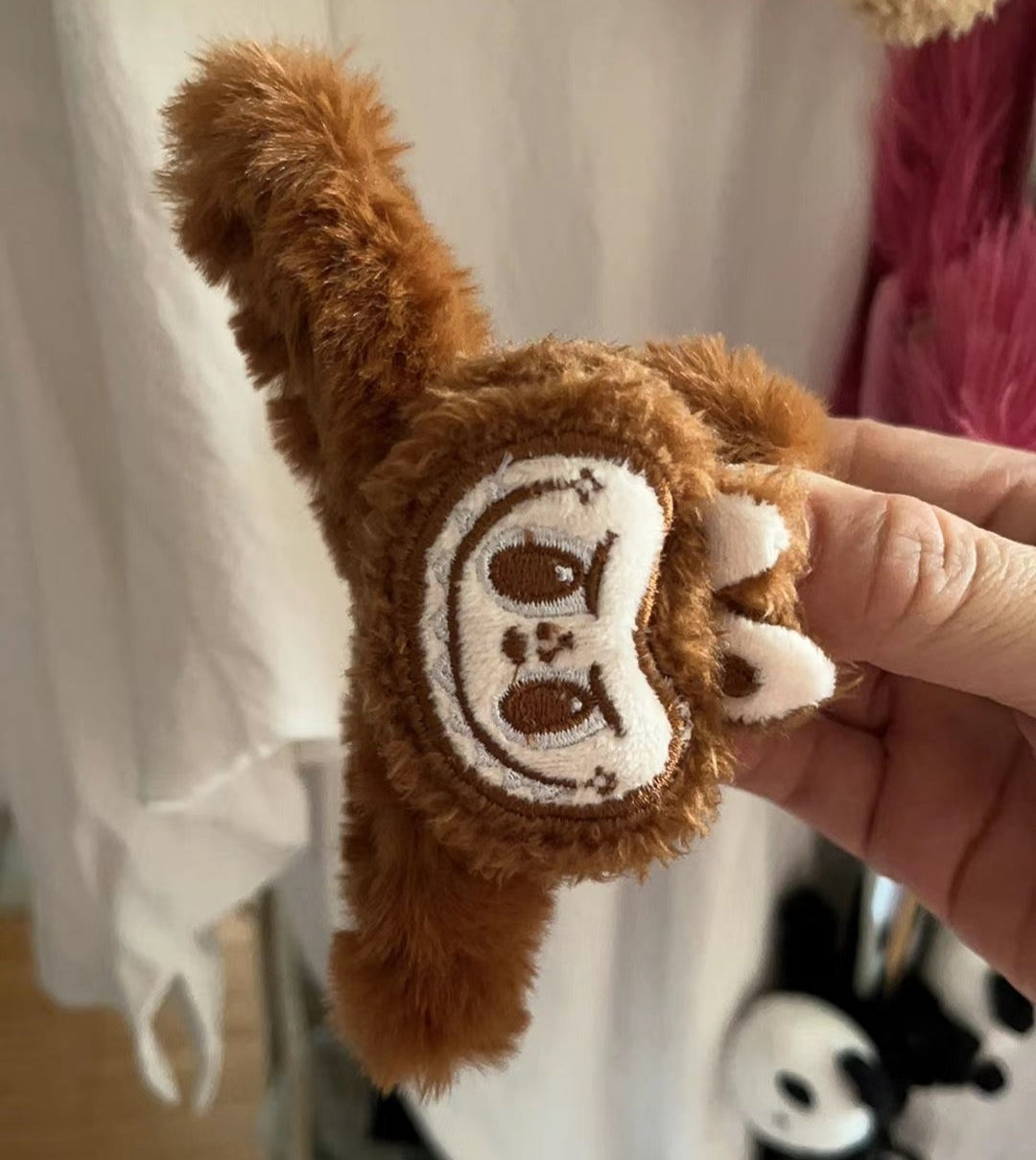 Labubu Plush Hairclip (unbranded)