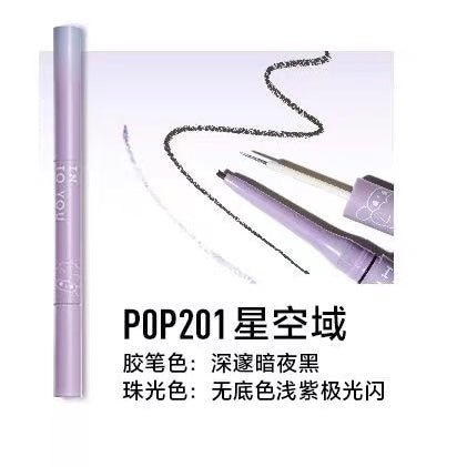 Into You x Pop Mart x Pop Bean Dual-shade Eyeliner Gel Pen