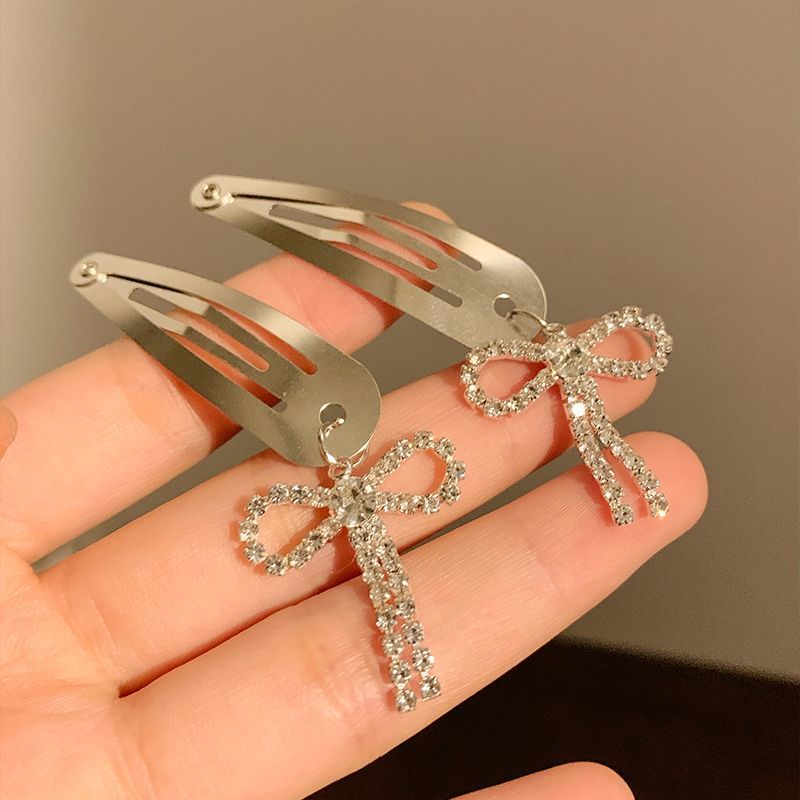 Y2k Metal Bow Hairclip