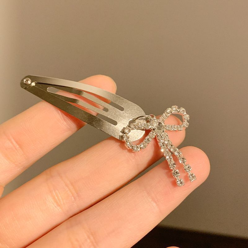 Y2k Metal Bow Hairclip
