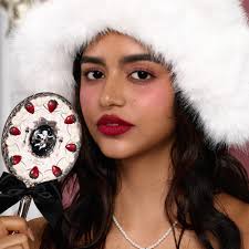 Strawberry Cupid Collection Hand Mirror