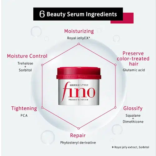 Shiseido Fino Premium Touch Hair Mask - Japanese Version