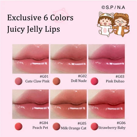 Veecci x Chibi Maruko-chan Water Lip Gloss