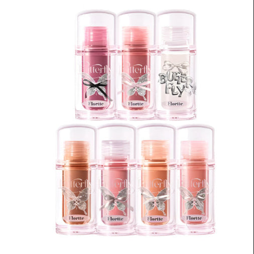 Flortte Pink Twin Butterfly Lip Serum