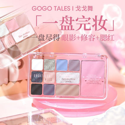 GOGO TALES 3 IN 1 Face Palette Eyeshadow