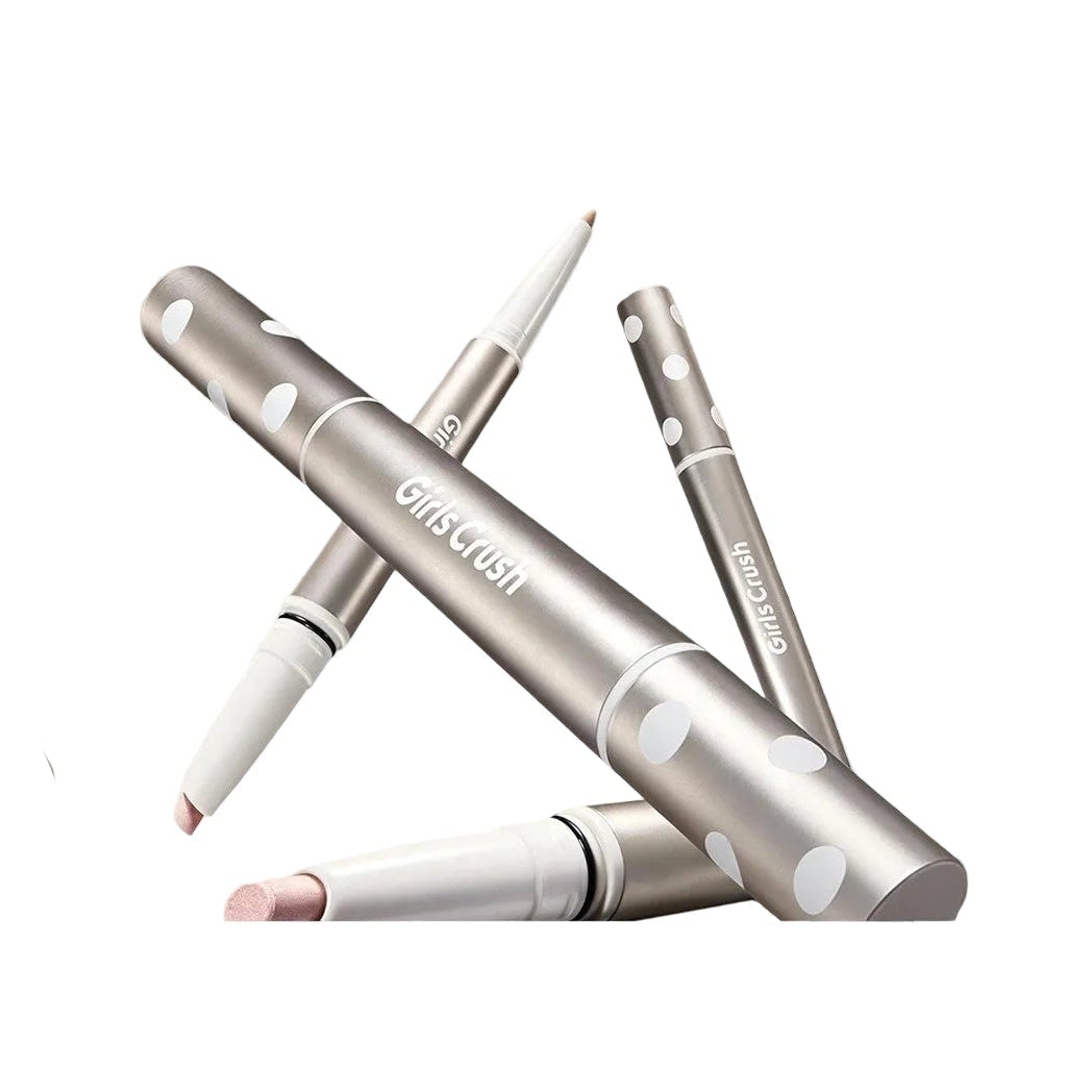 Girls Crush Polka Dot Dual-end Aegyosal Pen