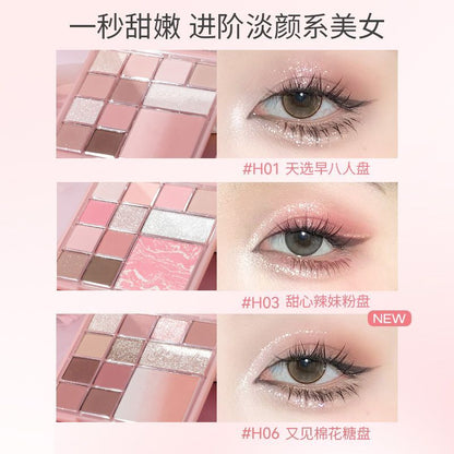 Holdlive Floral 12-Color Eyeshadow Palette