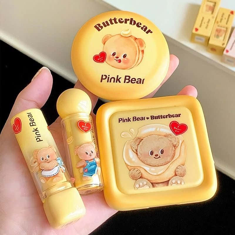 Pink Bear x Butterbear Gift Set – Jelly Make Up