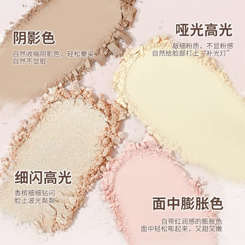 GogoTales Natural Shadow Contour Palette