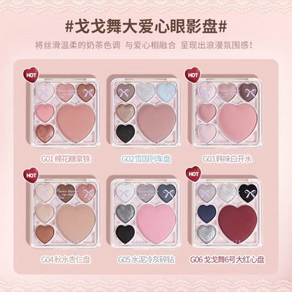 Gogo Tales Sweetish Soft heart Make Up Palette