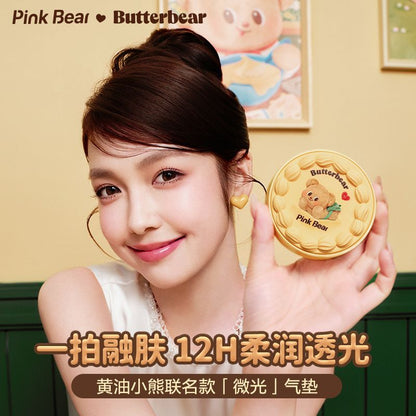Pink Bear x Butterbear Air Cushion