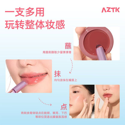 AZTK Lip & Cheek Glowy Jelly Pot