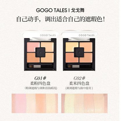 Gogo Tales 4-shade Moisturizing Concealer