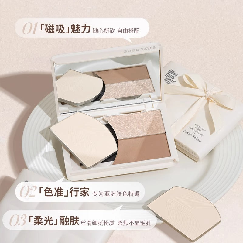 GogoTales Natural Shadow Contour Palette