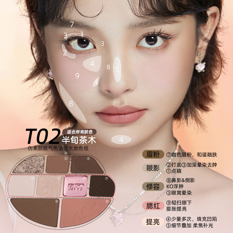 RMT 9 Shade Full-Face Makeup Palette