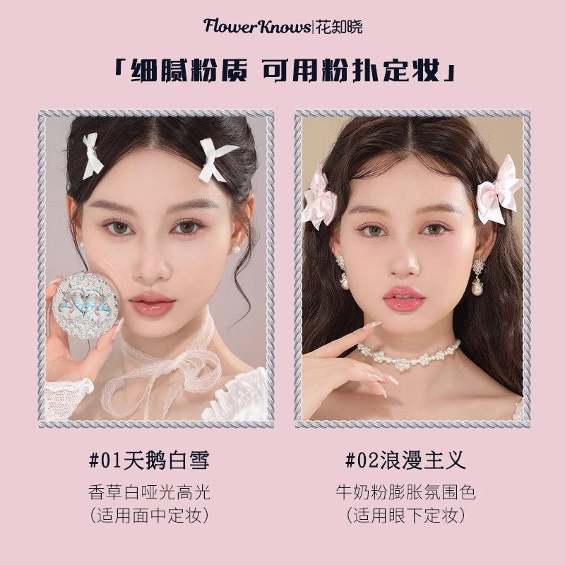 Swan Ballet Embossed Blush