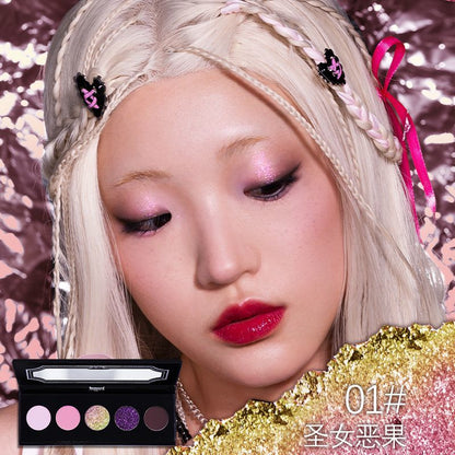 Haggard Scepter Series Smoky Five-Color Eyeshadow Palette