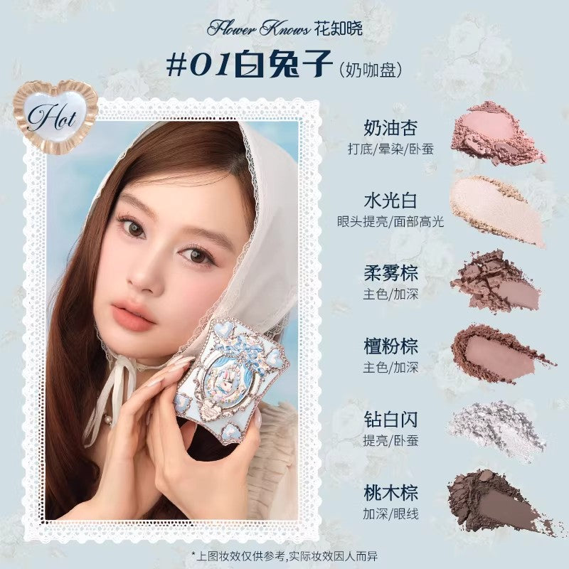 Bunny Garden 6-Color Makeup Palette