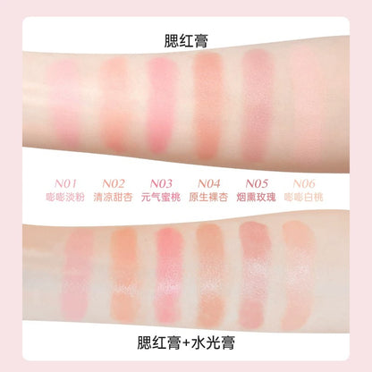 Forever Key Dual-toned Blush Cream Palette