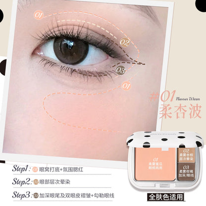 Girls Crush Polka Dot Eyes & Cheeks Multi-use Palette