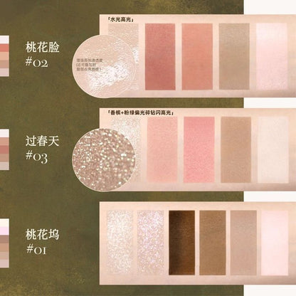 Girlcult Herbal Compendium Contour & Blush Palette