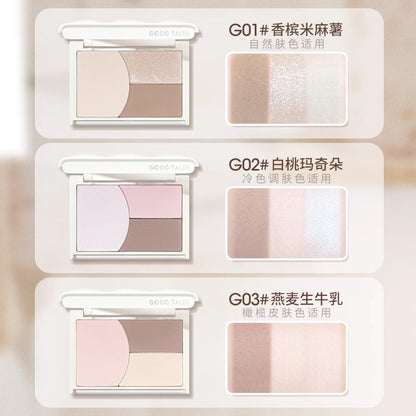 GogoTales Natural Shadow Contour Palette