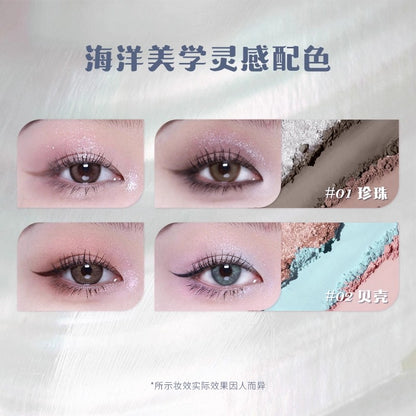 Shell's Jewel 6-Color Makeup Palette