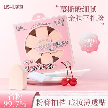 LiShu Mousse Texture Cake Sponge (6pcs)