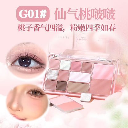 GOGO TALES 3 IN 1 Face Palette Eyeshadow