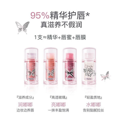 Flortte Pink Twin Butterfly Lip Serum