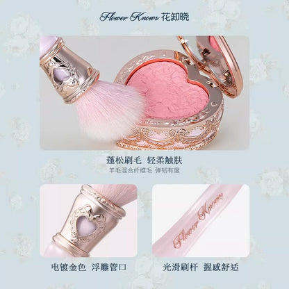Bunny Garden Angled Blush Brush
