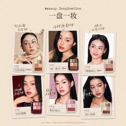 Joocyee Lookbook 6-in-1 Multi Palette