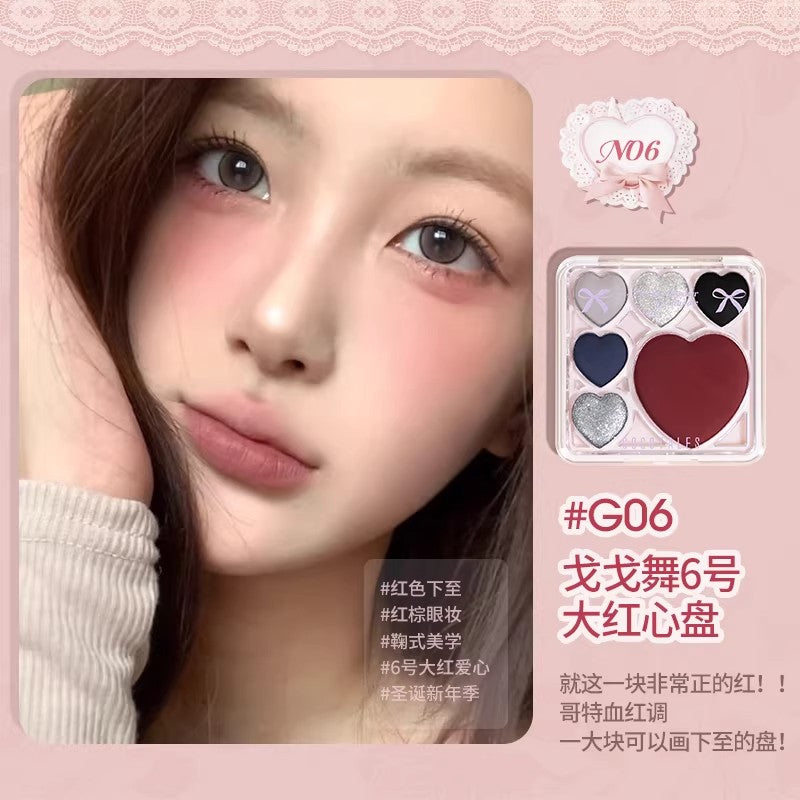 Gogo Tales Sweetish Soft heart Make Up Palette