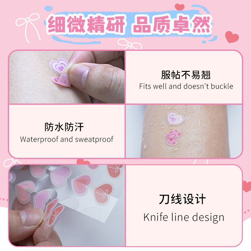 Auslka Love Heart Acne Patches