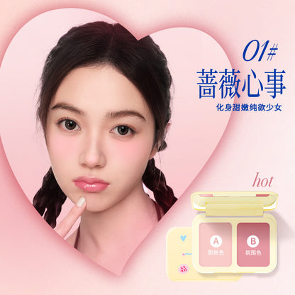 Nukka Dual-Tone Blush Palette