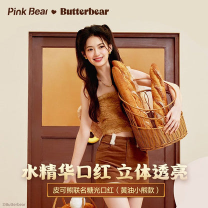 Pink bear x Butterbear Mirror Water Solid Lipstick