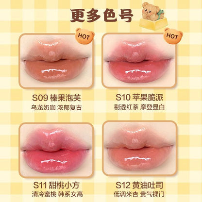 Pink bear x Butterbear Mirror Water Solid Lipstick