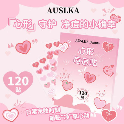 Auslka Love Heart Acne Patches